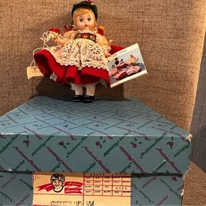Madame Alexander 8 inch Doll Switzerland International Collection with Box & Tag